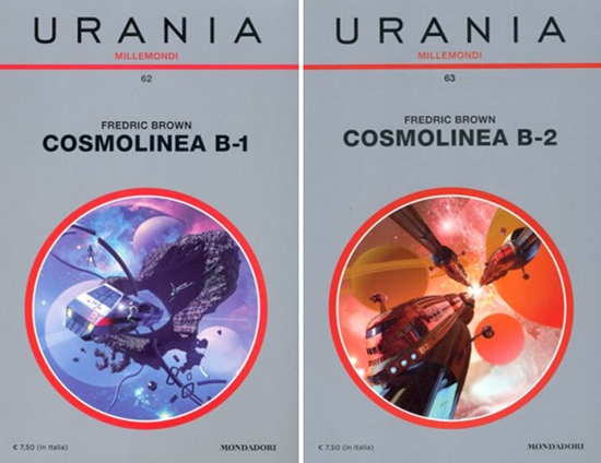 Cosmlinea B1 e B2 copertine di Franco Brambilla